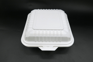 Caja de empaquetado disponible de encargo amistosa de la hamburguesa de la maicena de la cubierta de Eco