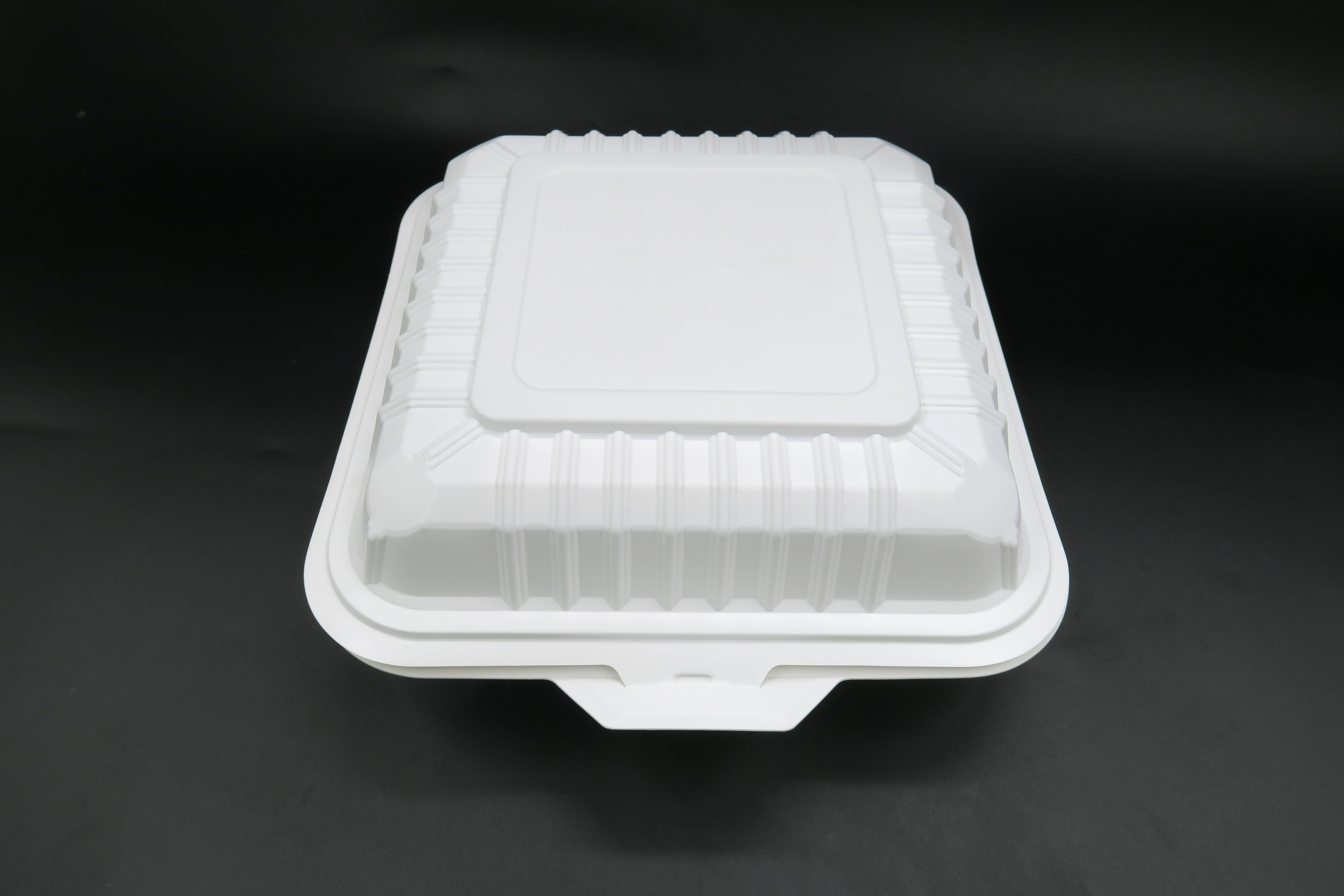 Caja para llevar del almuerzo del envase de PP termoformado disponible de la microonda