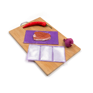 Almohadilla de bandeja de remojo de carne cortada con sangre de papel de humedad Airlaid para alimentos 