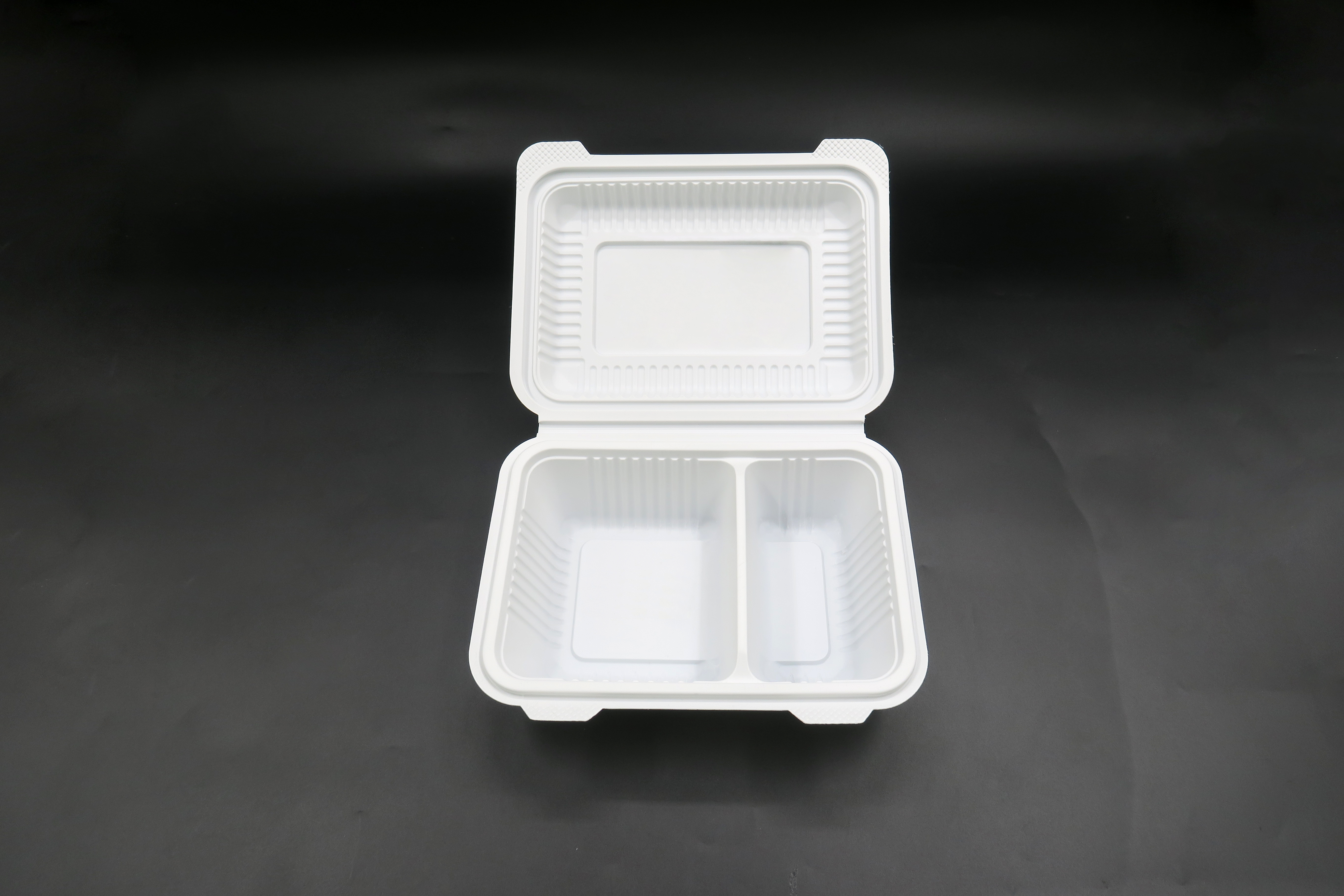 Almuerzo disponible Caja caliente para llevar Almidón de maíz biodegradable de fábrica OEM de cubierta