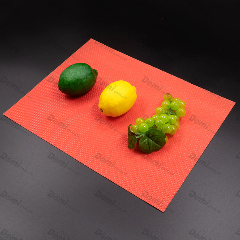 Almohadilla absorbente desechable para uso doméstico de frutas y verduras 