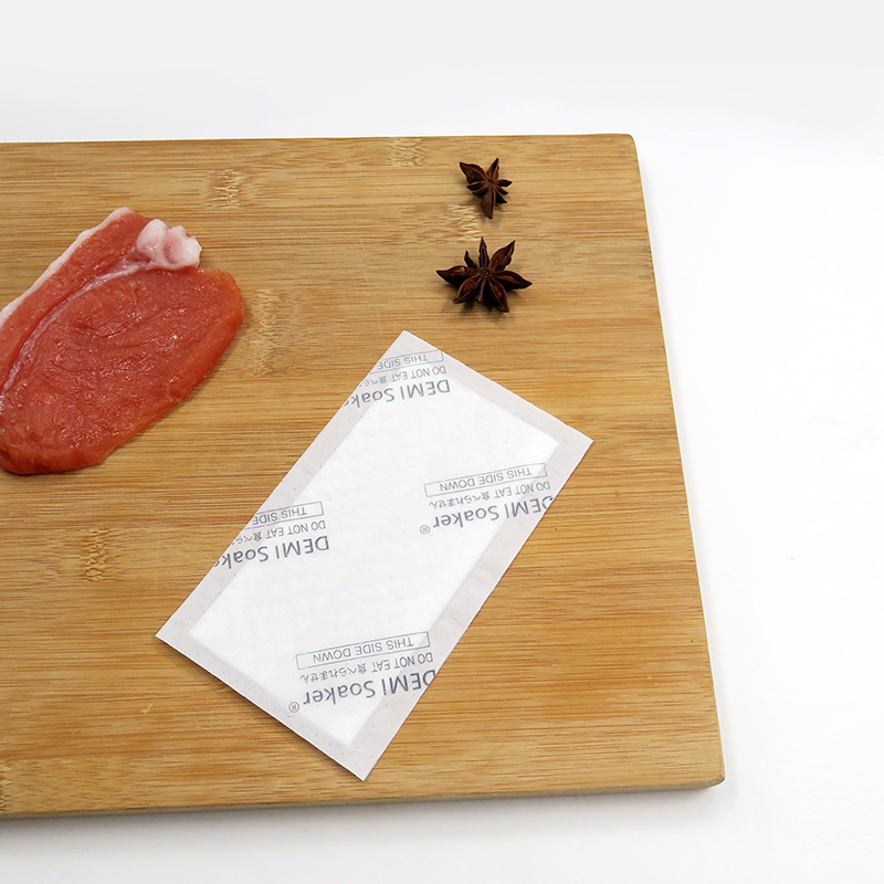Almohadillas absorbentes desechables para alimentos de materiales de envasado de carnes y aves 