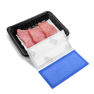 Alfombrilla de agua para chupar sangre, almohadilla absorbente para carne y alimentos