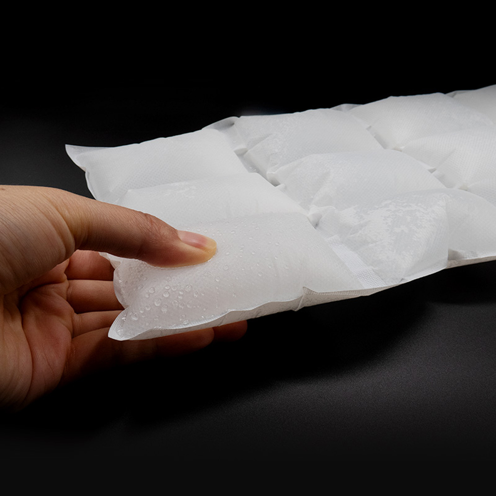 Bolsa de hielo autoabsorbente Caja de seguridad y protección del medio ambiente Embalaje de mariscos